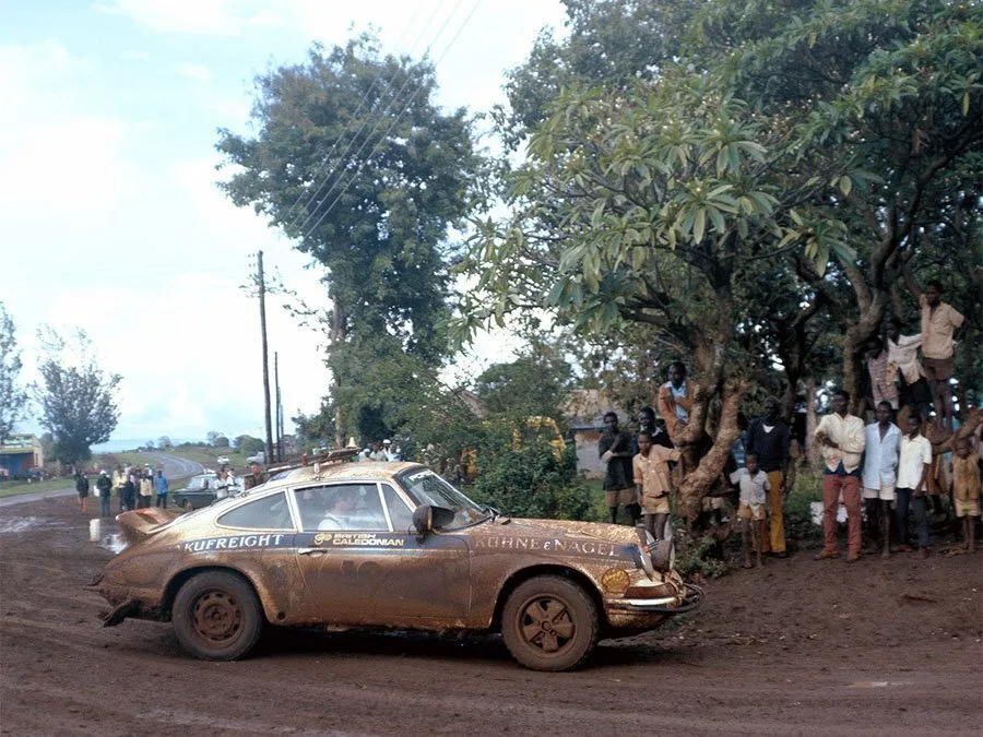 East African Safari Rally 1974